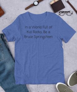 Bruce Springsteen Kid Rock Inspired Shirt, Springsteen Tshirt, Protest T-shirt, The Boss Unisex Tee