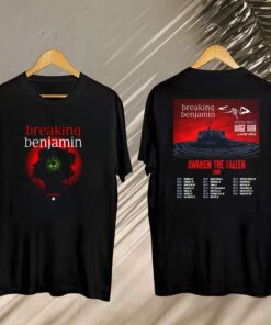 Breaking Benjamin 2025 Tour Shirt, Breaking Benjamin Awaken The Fallen Tour Shirt, Breaking Benjamin Fan Shirt, Breaking Benjamin Merch