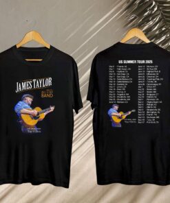 James Taylor Summer Tour 2025 Shirt, James Taylor 2025 Concert, James Taylor Fan Shirt, James Taylor Merch, James Taylor 90s Vintage Shirt