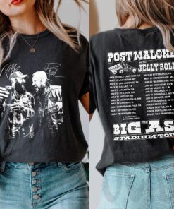 Post Malone Jelly Roll Concert Tour Shirt, Posty Beautifully Broken Rapper Tee Men Women Posty Tour Shirt Concert Tour Tee, Jelly Roll Shirt