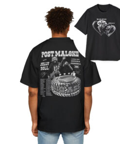 Post Malone Tour 2 sided Shirt, Big Ass Stadium Tour, Posty 2025 Tour, Jelly Roll Shirt, Posty Tour Merch
