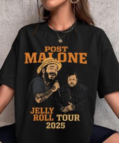 Post Malone with Jelly Roll The Big Ass tour Shirt, Post malone Shirt, Jelly roll Shirt