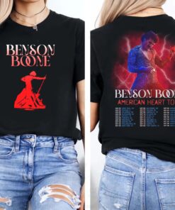 Benson Boone American Heart Tour Shirt,Benson Boone tshirt,Boone tour,Benson Boone Merch