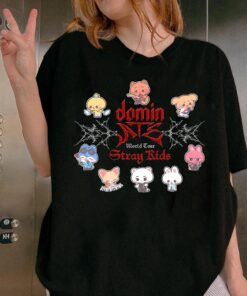 Stray Kids Domin Ate 2025 World Tour Shirt