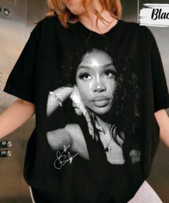 SZA Album Cover T-Shirt, Vintage Style Graphic Tee, Fan Concert Merch, Grand National Tour 2025 T-Shirt, SZA Tour Merch, Rap Concert Tee