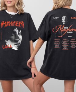 The Mayhem Ball Tour T-shirt, Lady Gaga The Mayhem Ball Tour 2025, Lady Gaga The Mayhem Ball Tour Shirt, Lady Gaga Tee, Lady Gaga Tour Merch