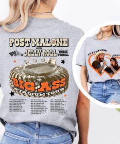 Post Malone Jelly Roll Shirt, Jelly Roll Concert Tshirt, Post Merch, Posty Shirt, Western Graphic Tee, Country Music Tour