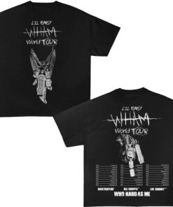 Lil Baby B&W Wham world tour T shirt, Lil baby shirt, Rap Tees, Hip Hop