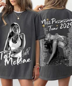2025 Tate McRae Miss Possessive Tour Shirt, Tate McRae 2025 Concert, Tate McRae Fan Gift Shirt, Tate McRae Graphic Shir