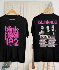 2025 Blink-182 Missionary Impossible Tour Shirt, Blink-182 2025 Concert, Blink-182 Fan Gift, Blink-182 Merch, Rock Band Blink-182 Shirt