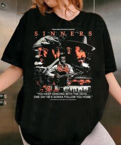 Retro Smoke And Stack Shirt, Sinners Movie Sweatshirt, Cool Modern Shirt, Michael B Jordan Shirt, Gift For Her