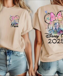 Custom Disney Vacation 2025 family vacation 2025 Shirts, Disney Trip 2025 Shirt, Disneyland Shirts, Disney Couple Shirts, Disneyworld