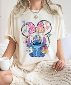 Disney Stitch Shirt, Mickey Castle Tee, Magic Kingdom Shirt, Disneyland Shirt