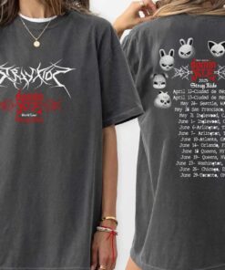 Stray Kids dominATE SKZOO World Tour US 2025 Wash Shirt, Evil Skzoo Tee, Stray Kids Mixtape Dominate Shirt, Stray Kids Shirt