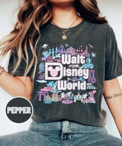 Retro Walt Disney World Shirt, Disneyworld Shirt, Kids Disney Shirt, Vintage Disney Shirt, Disneyworld Family Shirts