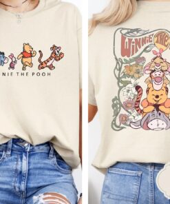 Retro Winnie The Pooh Shirt, Pooh And Friends Tshirt, Disney Pooh Shirt, Pooh T-Shirt, Pooh Bear And Co Tee, Winnie The Pooh