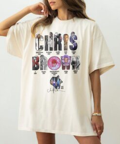 Vintage 2025 Chris Brown Tour Breezy Bowl XX T-Shirt, Chris Brown Concert Shirt