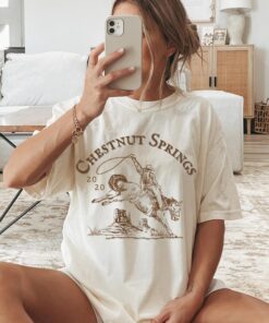 Cowboy Romance Reader Club T-shirt, Bookish Cowgirl Tee, Country Book Lover Shirt, Chestnut Springs Shirt, Bookish Gift For Her,elsie silver