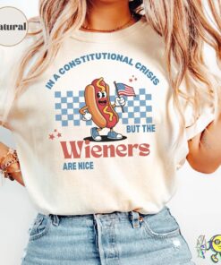 Funny Wiener Shirt, Liberal Patriotic shirt, Retro Liberal Fourth of July shirt, American Fourth of July Shirt, Anti MAGA Trump Protest Tee