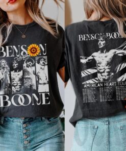Vintage Benson Boone Baby Tee, Benson Boone Merch, Benson Boone Concert Shirt, America Heart Tour , Benson Boone Tour Shirt