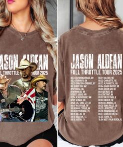 Full Throttle Tour 2025 T-Shirt, Jason Aldean Concert Merch