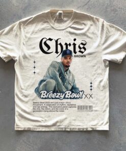 Chris Brown Tour Shirt, 2025 Chris Brown Tour Breezy Bowl XX T-Shirt, Chris Brown Graphic Shirt, Chris Brown Fan Gift Tee, Chris Brown Merch