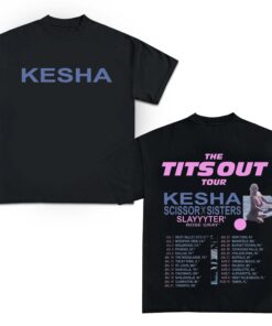 Kesha 2025 Concert Shirt, 2025 Kesha The Tits Out Tour Tshirt, Kesha Fan Gift Shirt, Kesha Merch, Kesha Graphic Shirt, Kesha 90s Vintage Tee