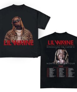 Lil Wayne Tha Carter VI Tour shirt, Lil WAYNE Tour 2025 North America Tour Shirt, Lil Wayne Merch