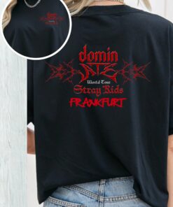 DominATE World Tour Stray Kids Frankfurt Unofficial Unisex T Shirt, Stay Kids Fans, Gift For Stays, DominATE World Tour