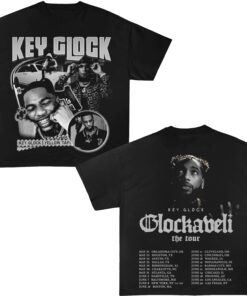 Key Glock Glockaveli tour 2025 T-Shirt, Key Glock tee, Key Glock merch ,Key Glock shirt