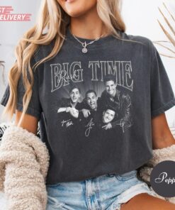 Big Time Rush Tour 2025 Shirt, Big Time Rush band Pop Music Fan shirt, Vintage Concert Band Tee, 90s Music Shirt BTR Fan Gift