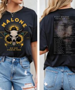 Post Malone Jelly Roll Tour Shirt, Big Ass Stadium Tour Tee, Posty 2025 Tour, Posty Merch