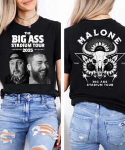 Post Malone Jelly Roll Tour Shirt, Big Ass Stadium Tour Tee, Country Western Concert Shirt, Posty Merch Graphic Tee
