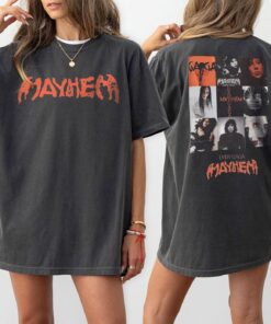 2 Sided Lady Gaga Mayhem Shirt, The Mayhem Ball Tour Fans Shirt Gift, Lady Gaga 2025 Mayhem Tour Tee, Concert Shirt, Gift For Lady Gaga Fans