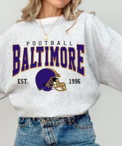 Baltimore Ravens Football Shirt, Baltimore Football Crewneck, Baltimore Football Shirt,Raven Sweater, Raven Fan Sport Gear,Game Day Shirt