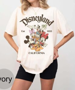 Retro Disneyland California Shirt, Disneyland Est 1955 Shirt, Mickey And Friends Shirt, Disney Vacation Tee, Walt Disney World
