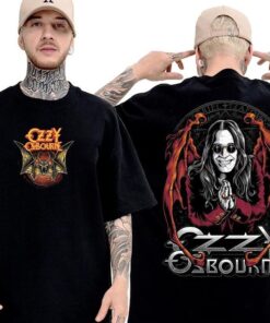 Ozzy Osb0urne Vintage Rock And Roll Shirt, Ozy Ossbourne Tee, Music Graphic T-Shirt, Prince of Darkness, R.I.P Ozzy Osbourne Tee