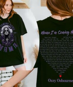 Mama, Im coming home Ozzy Osbourne T-Shirt Casual Streetwear Rock Styles For Fans