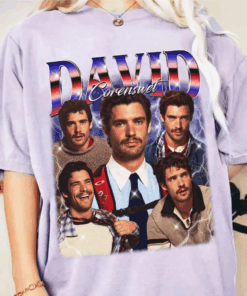 David Corenswet Bootleg 90s Retro T-Shirt, Homage Super Hero Legacy Fan Shirt, Aesthetic Movie Star Gift