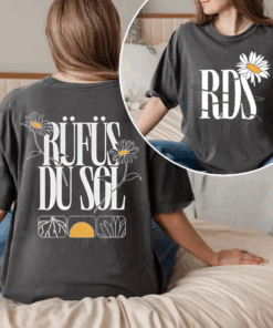 Vintage Plus One Rüfüs Du Sol Tshirt Double Side, Concert Music 2025, Gift For Fan
