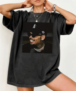 Chris Brown Smiling Grill Breezy Bowl XX 2025 Vintage T-Shirt, Concert Retro Shirt, Chris Brown Breezy Tee, Music Y2k Top