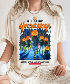 Goosebumps Shirt, Horrorland T-Shirt, R.L.Stine Goosebumps Tee, Goosebumps Halloween Top, Halloween Shirt, Horror Book