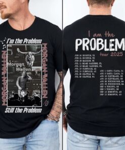 Morgan Wallen "I'm The Problem" Tour 2025 Concert T-Shirt, Country Music Morgan Shirt, Retro Music Tour Tee