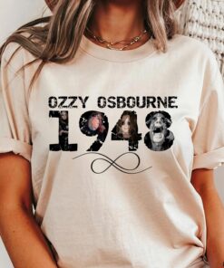 Ozzy Memorial Shirt, 2025 Tribute Tee, Vintage Rock T-Shirt, Black Sabbath Fan Gift, Retro Metal Legend Top