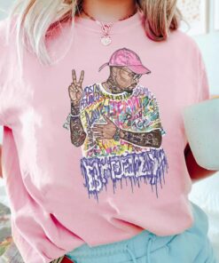 Chris Brown Breezy Bowl XX Graphic Tee, Chris Brown Concert 2025, Graphic Shirt, Fan Gift