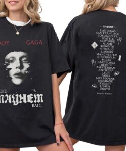 Lady Gaga Mayhem Ball Tour Shirt, Lady Gaga The Mayhem Shirt, Lady Gaga Shirt, Lady Gaga Merch
