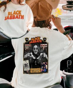 R.I.P Ozzy Osbourne | Black Sabbath T-Shirt | Retro Rock Band Tee | 70s Rock Shirt