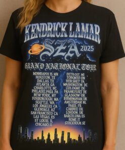 Kendrick Lamar SZA 2025 Tour Shirt – Grand National Concert Tee – Retro Hip Hop Graphic Shirt
