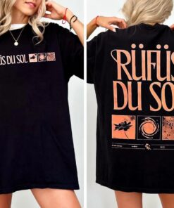 Vintage Plus One Rüfüs Du Sol Tshirt Double Side, Inhale / Exhale World Tour 2025, Gift For Fan