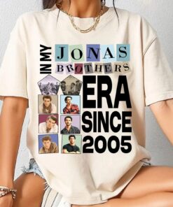 Jonas Brothers Shirt, Jonas Bros 20th Annivesary Tour 2025 Shirt, Vintage Jonas Brothers Tour Shirt, Jonas Brother Merch, Jonas Brother Shirt